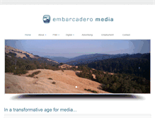 Tablet Screenshot of embarcaderomediagroup.com